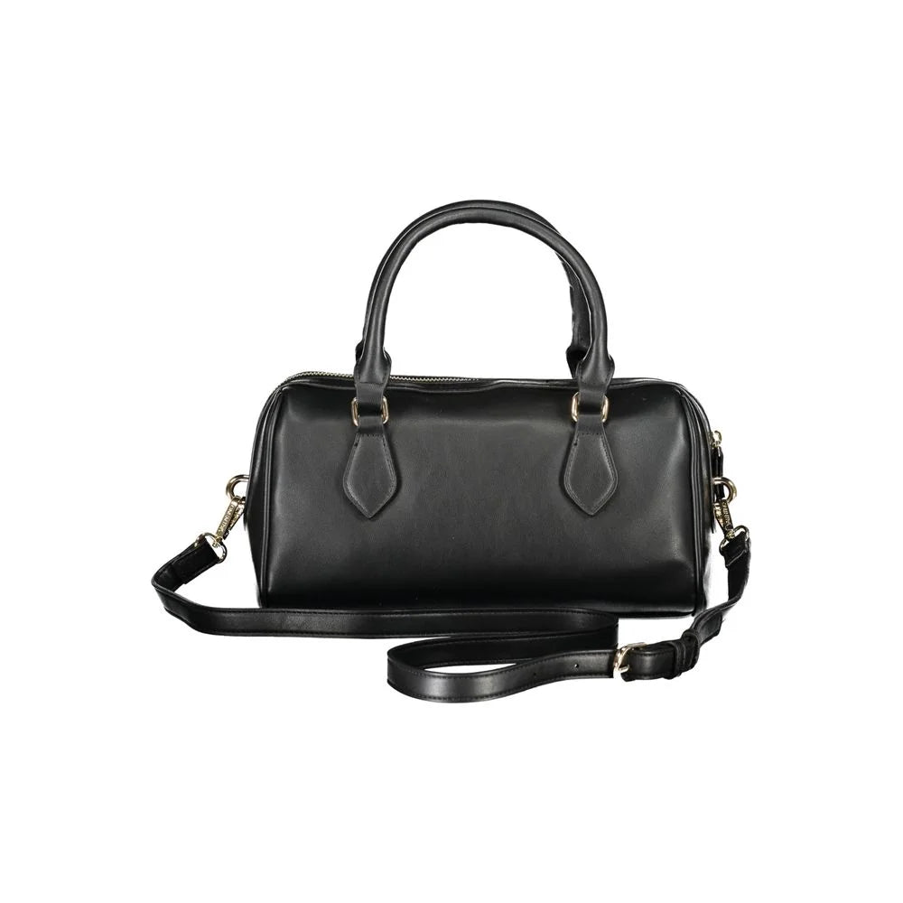 Mario Valentino Black Polyethylene Handbag - Shoulder Bags
