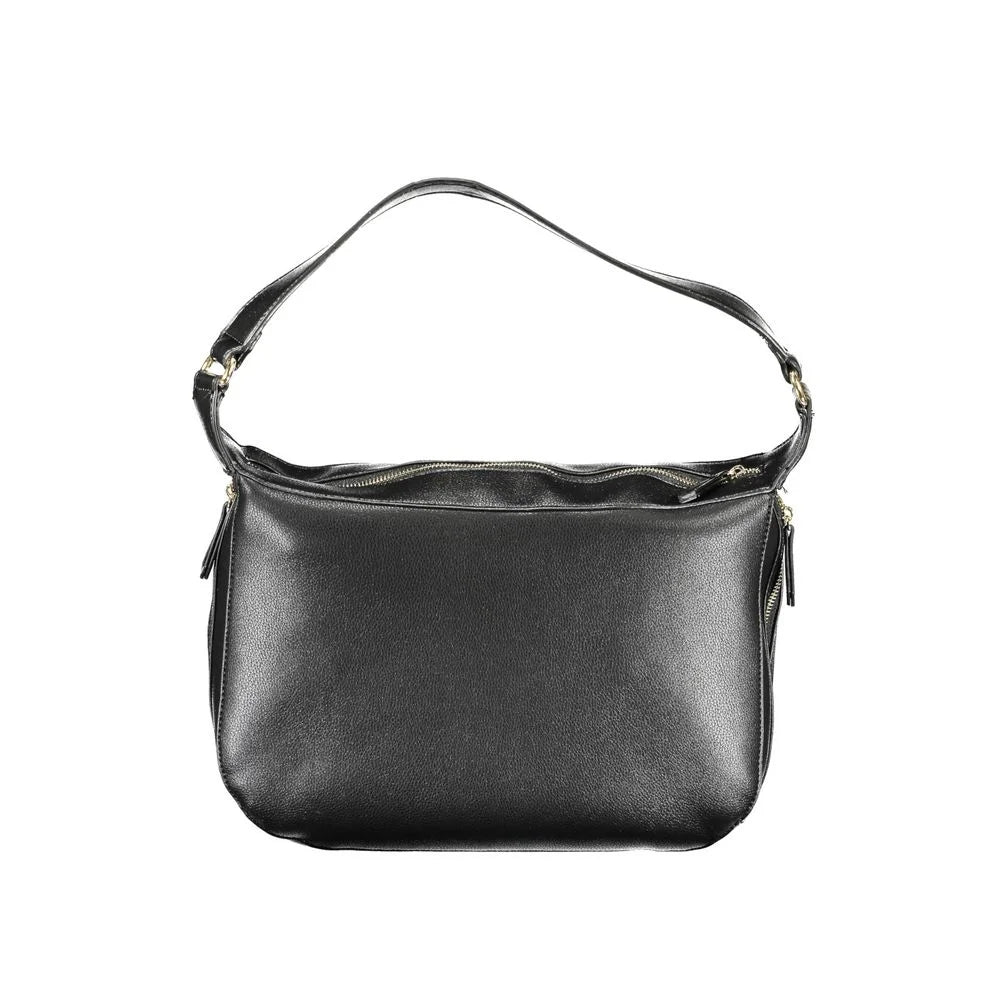 Mario Valentino Black Polyethylene Handbag - Shoulder Bags