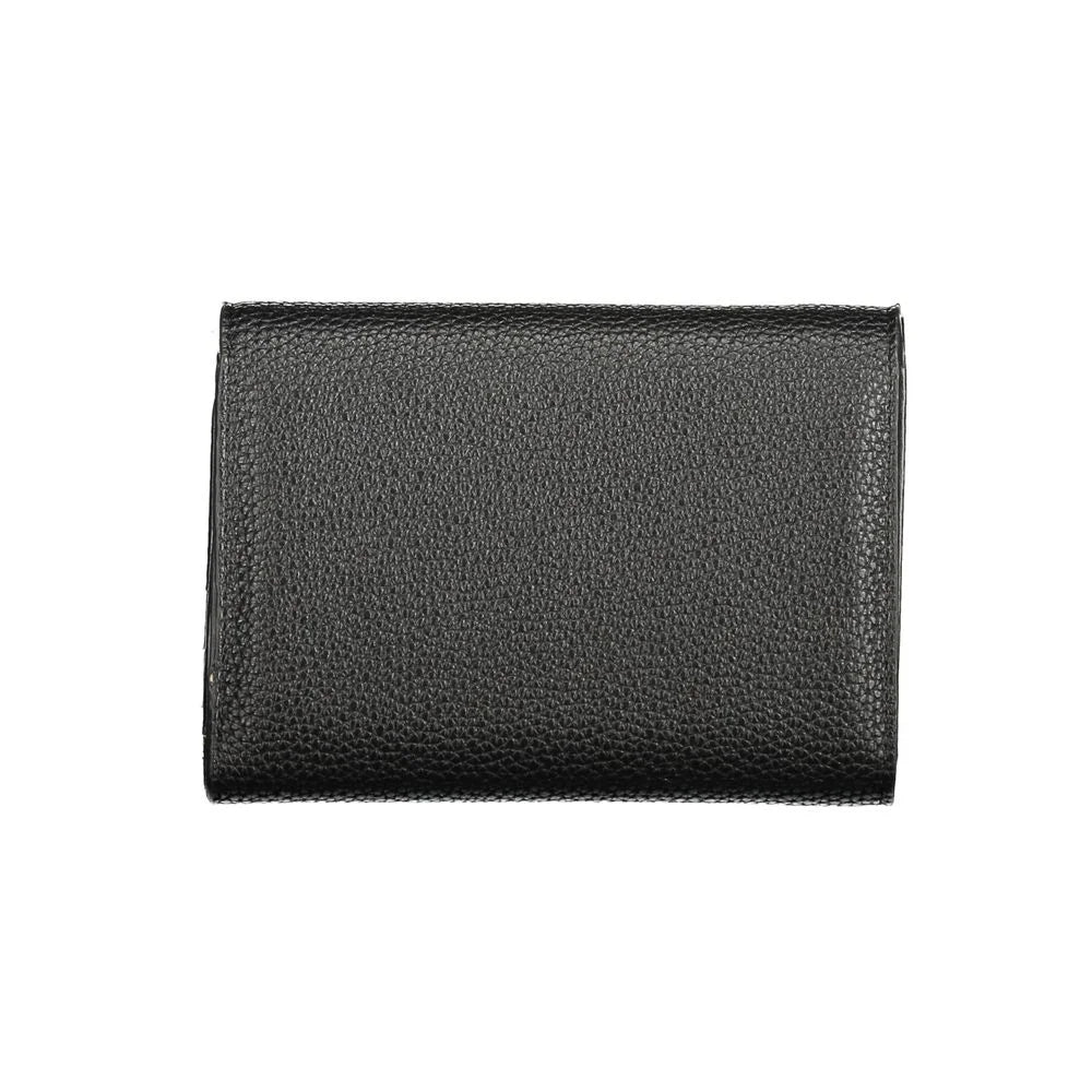 Mario Valentino Black Polyethylene Wallet - Wallets