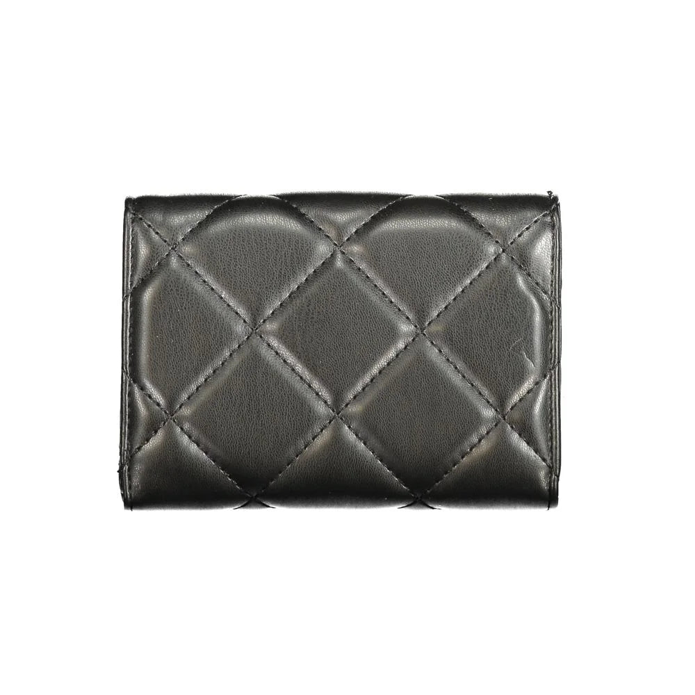 Mario Valentino Black Polyethylene Wallet - Wallets