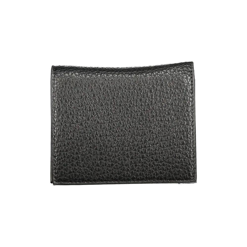 Mario Valentino Black Polyethylene Wallet - Wallets