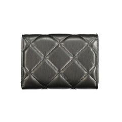 Mario Valentino Black Polyethylene Wallet - Wallets