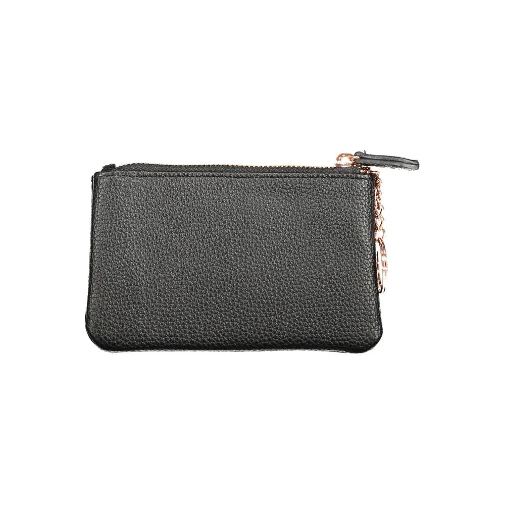 Mario Valentino Black Polyethylene Wallet - Wallets