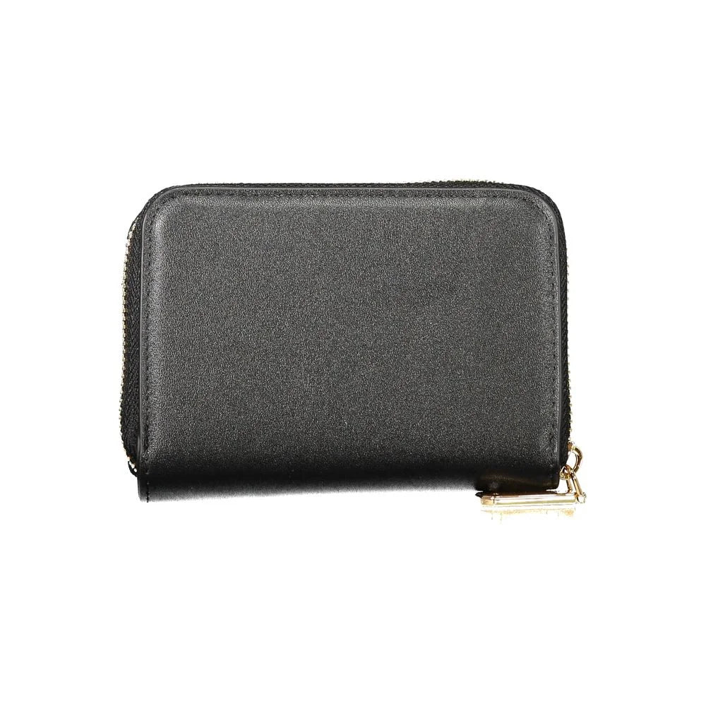 Mario Valentino Black Polyethylene Wallet - Wallets