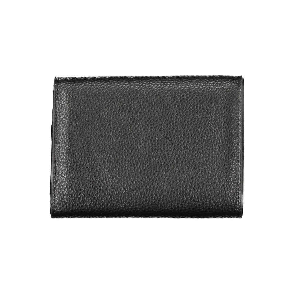 Mario Valentino Black Polyethylene Wallet - Wallets