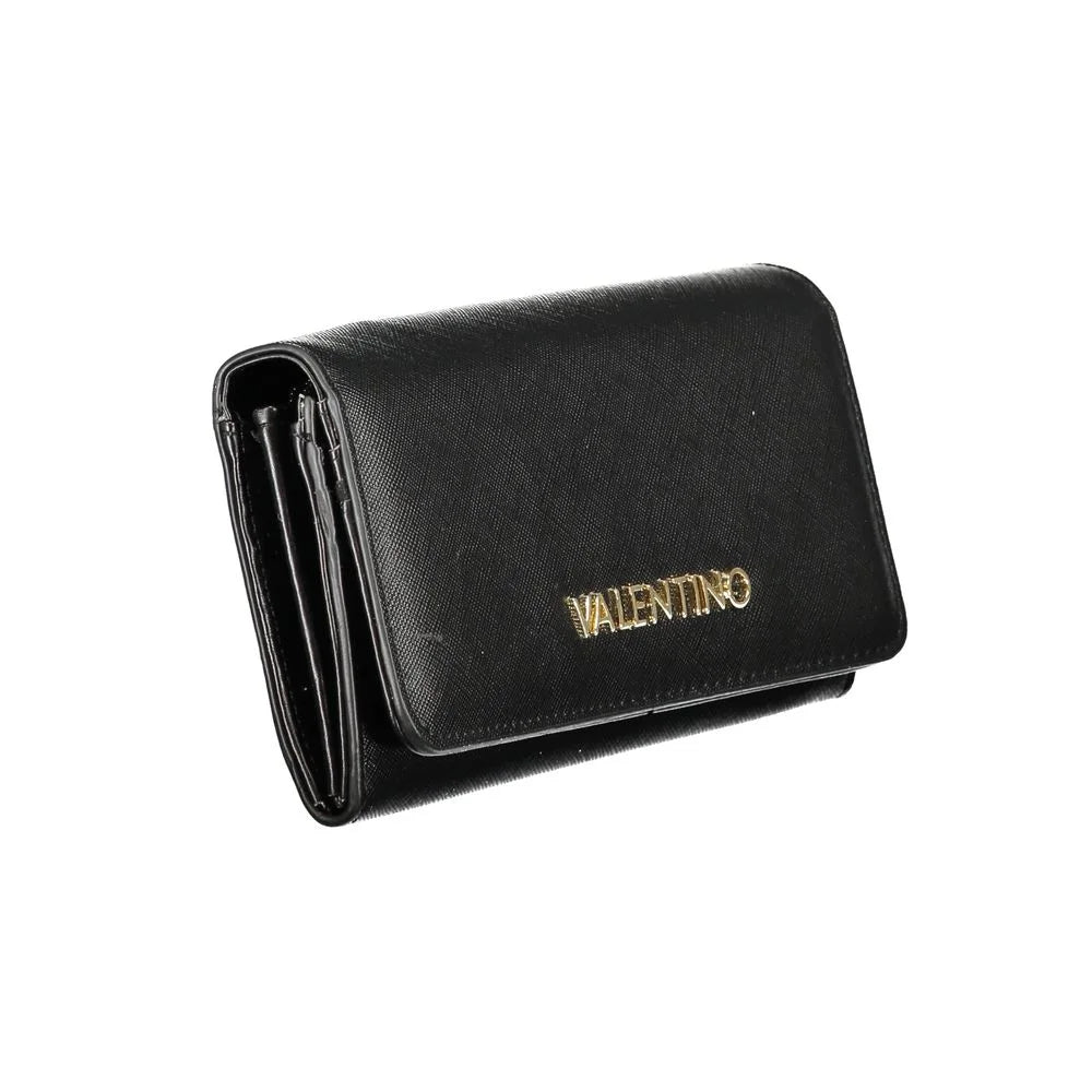 Mario Valentino Black Polyethylene Wallet - Wallets