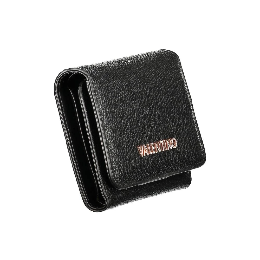 Mario Valentino Black Polyethylene Wallet - Wallets