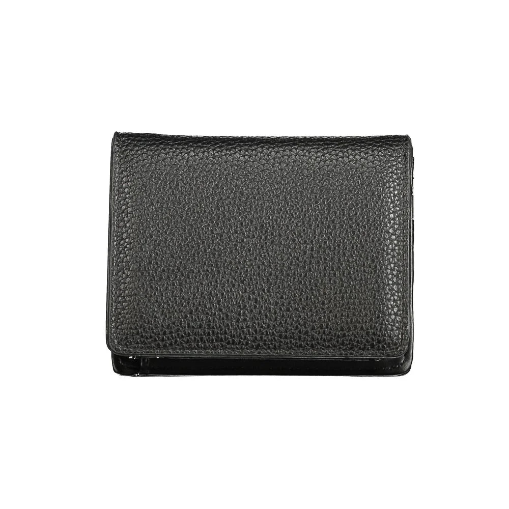 Mario Valentino Black Polyethylene Wallet - Wallets