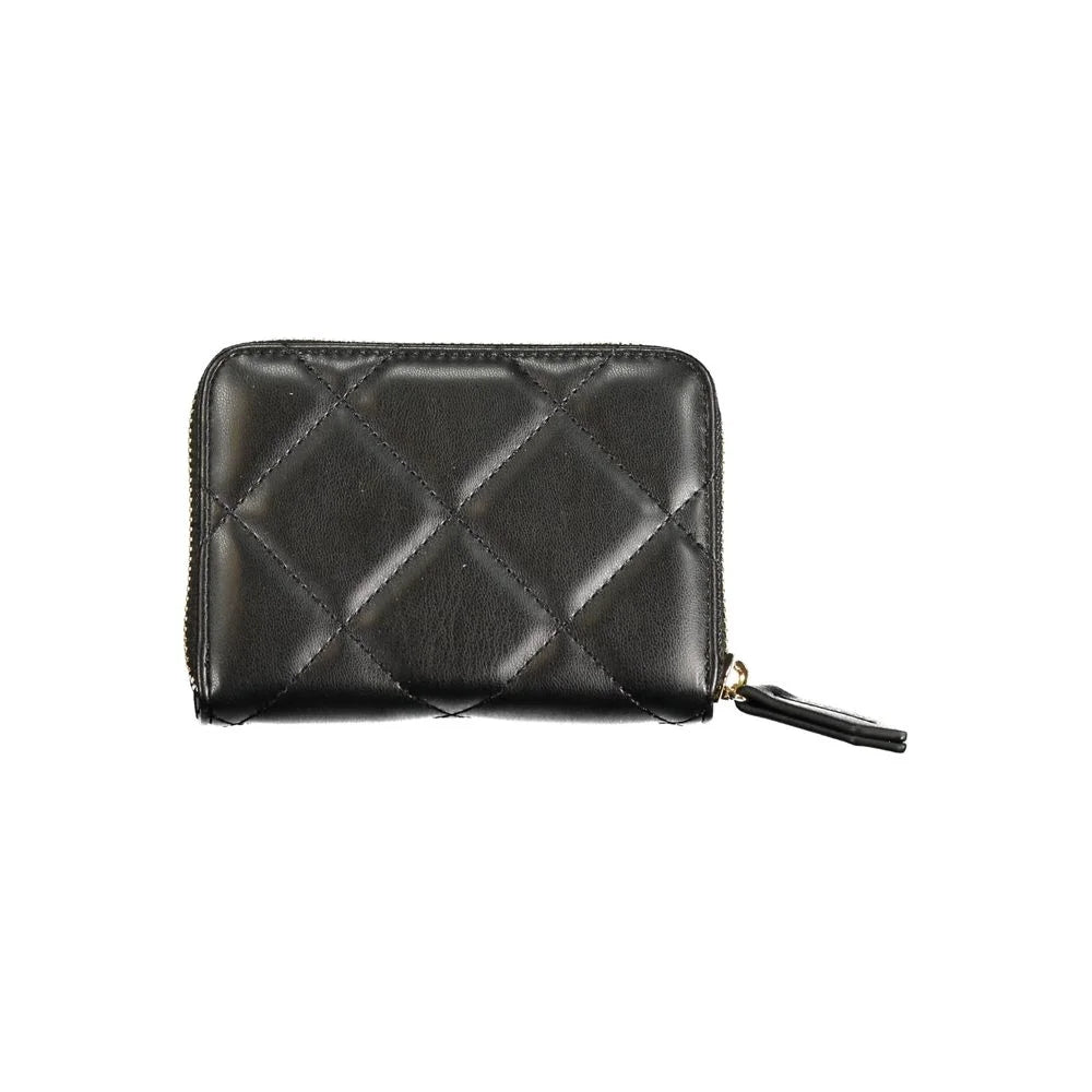 Mario Valentino Black Polyethylene Wallet - Wallets