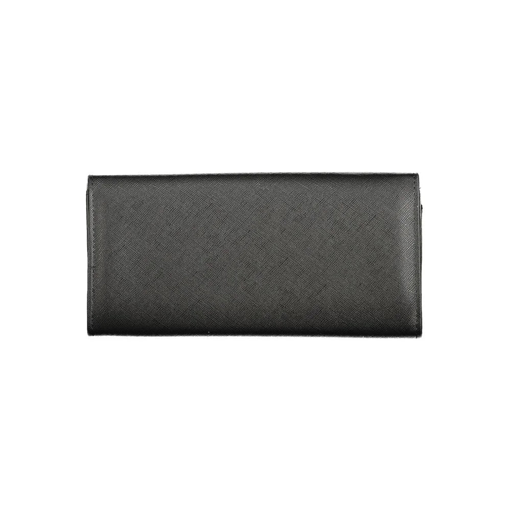 Mario Valentino Black Polyethylene Wallet - Wallets