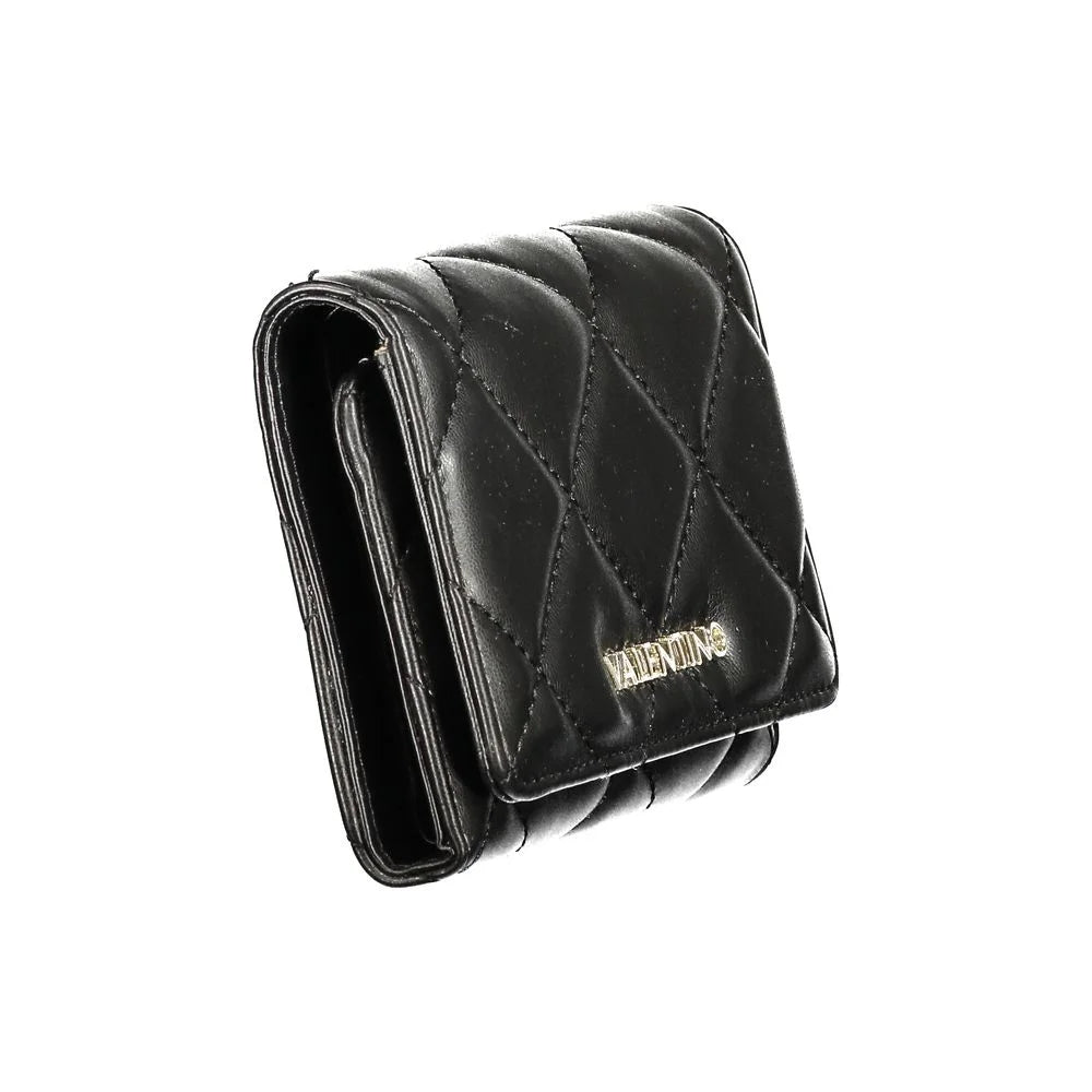 Mario Valentino Black Polyethylene Wallet - Wallets