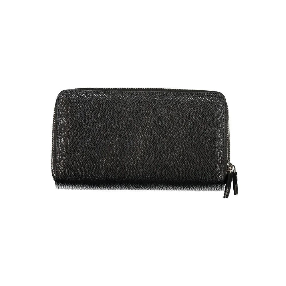Mario Valentino Black Polyethylene Wallet - Wallets