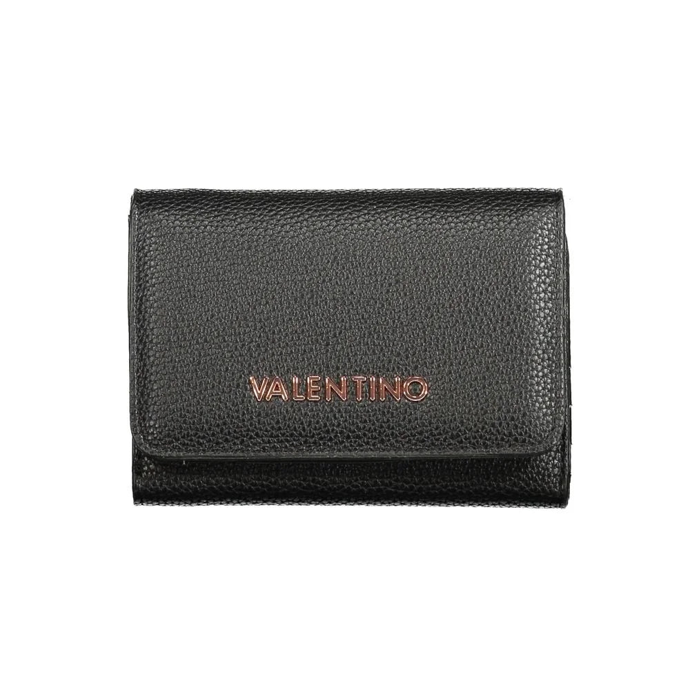 Mario Valentino Black Polyethylene Wallet - Wallets