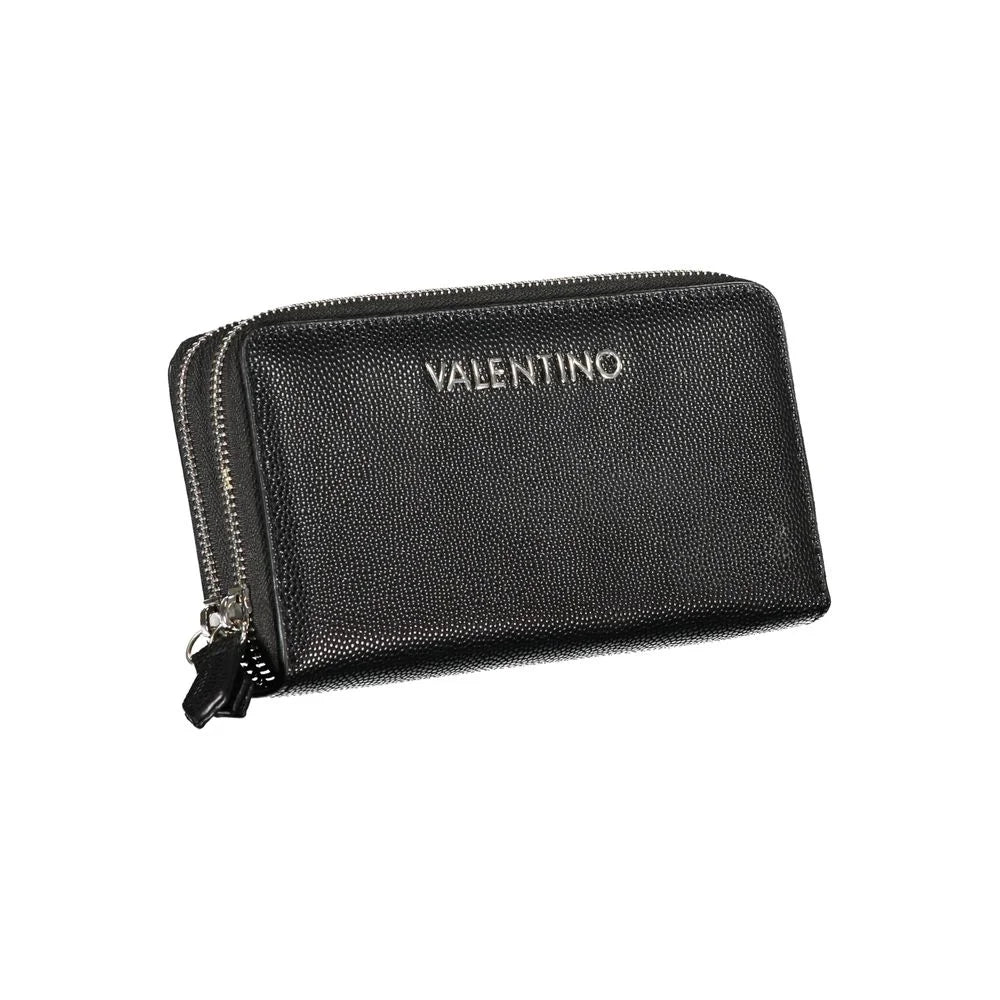 Mario Valentino Black Polyethylene Wallet - Wallets
