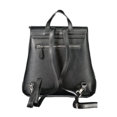Mario Valentino Black Polyethylene Women Backpack
