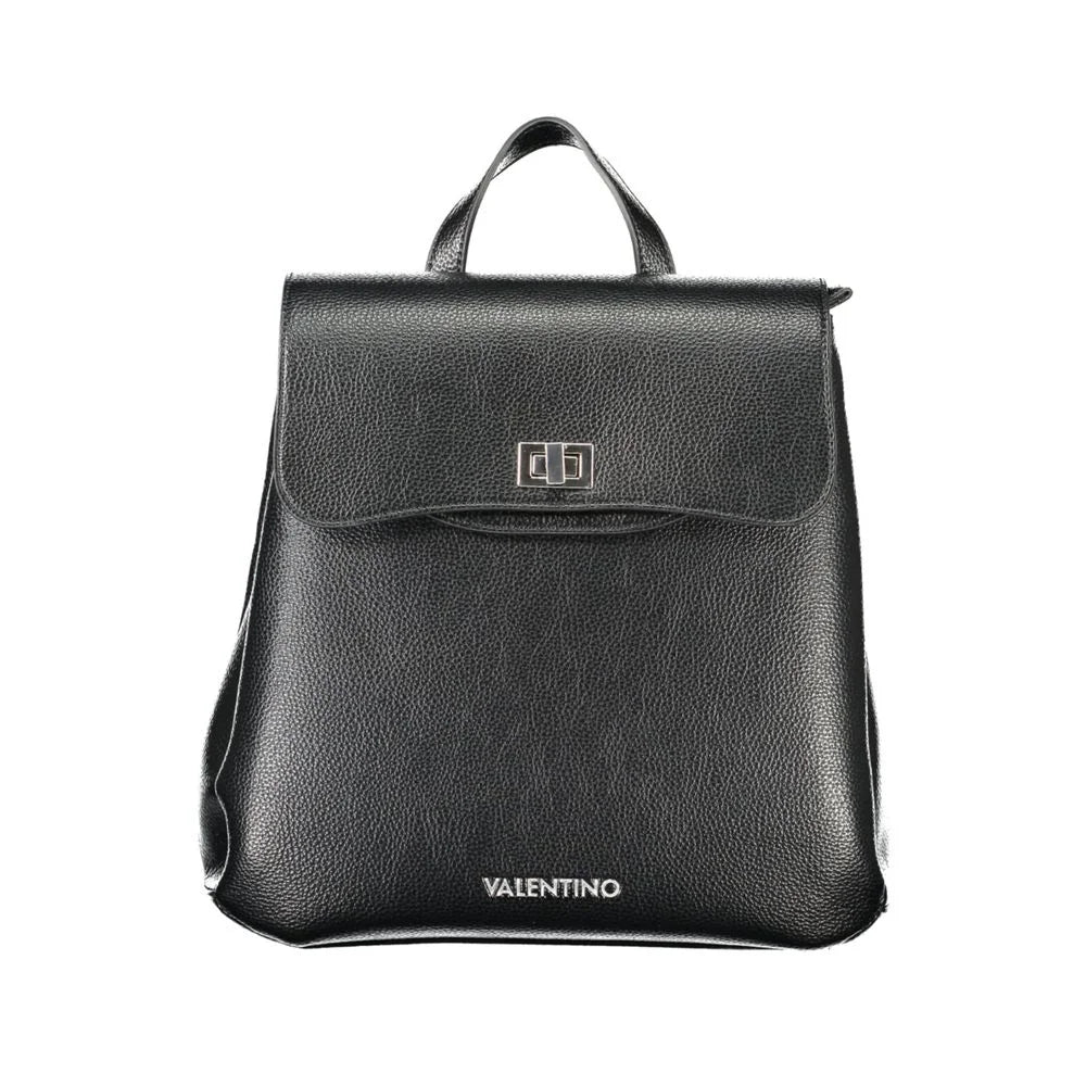 Mario Valentino Black Polyethylene Women Backpack - Backpacks