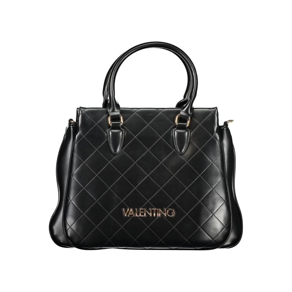 Mario Valentino Black Polyethylene Women Handbag
