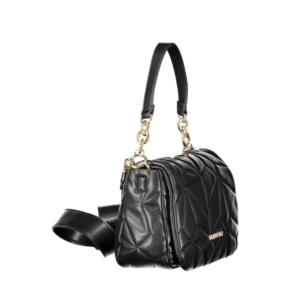 Mario Valentino Black Polyethylene Women Handbag