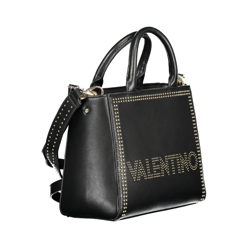 Mario Valentino Black Polyethylene Women Handbag