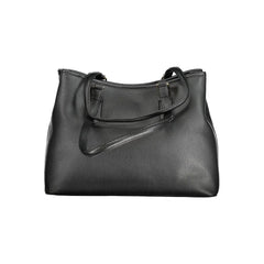 Mario Valentino Black Polyethylene Women Handbag