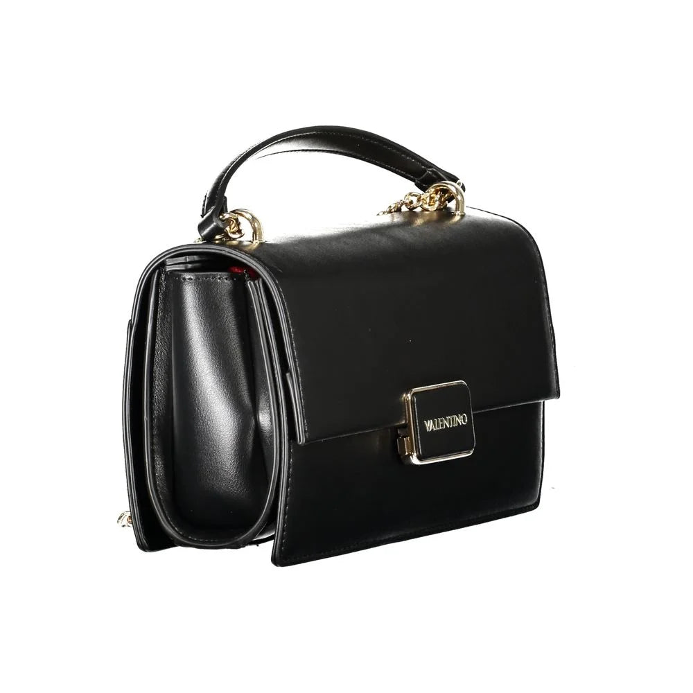 Mario Valentino Black Polyethylene Women Handbag