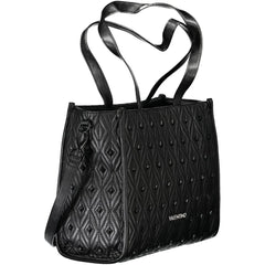Mario Valentino Black Polyethylene Women Handbag
