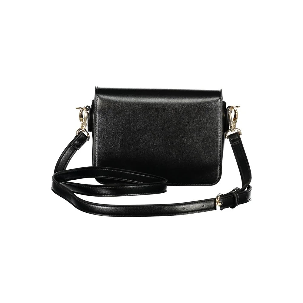 Mario Valentino Black Polyethylene Women Handbag
