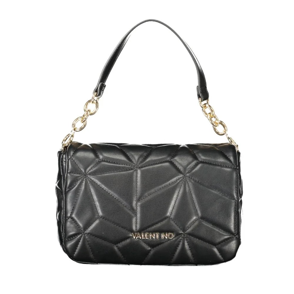 Mario Valentino Black Polyethylene Women Handbag