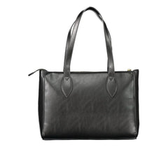 Mario Valentino Black Polyethylene Women Handbag