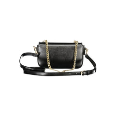 Mario Valentino Black Polyethylene Women Handbag