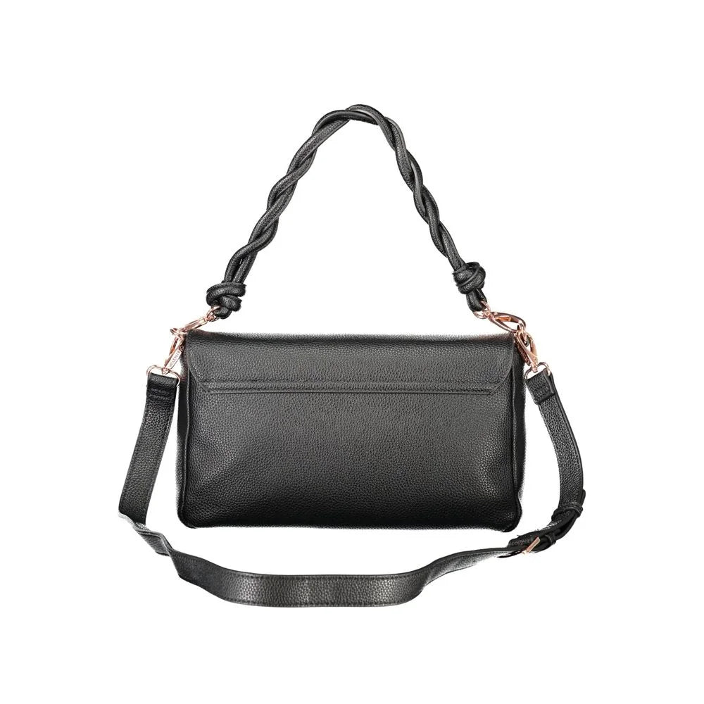 Mario Valentino Black Polyethylene Women Handbag