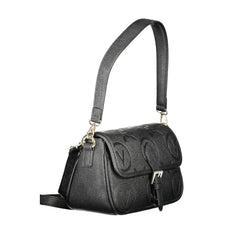 Mario Valentino Black Polyethylene Women Handbag