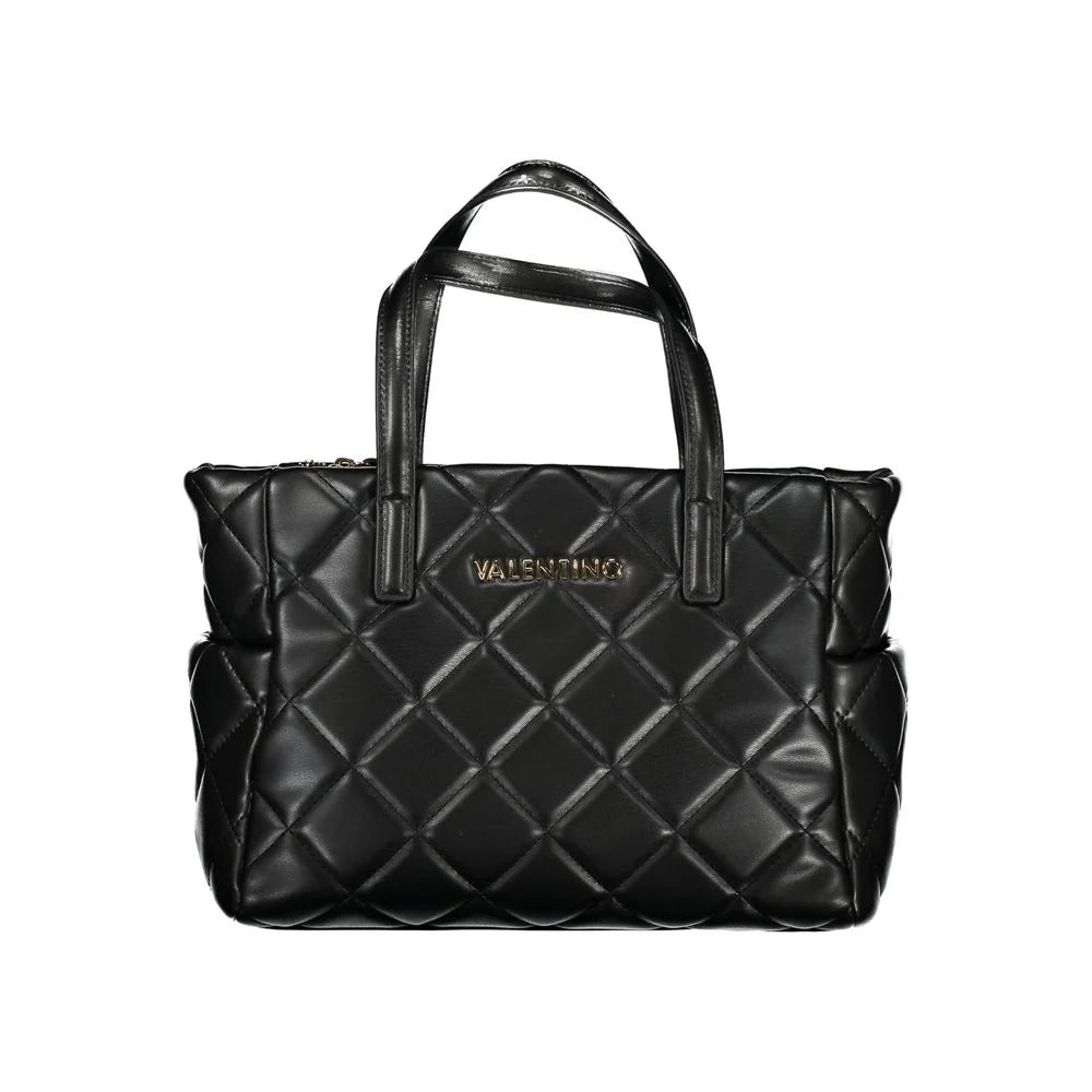 Mario Valentino Black Polyethylene Women Handbag
