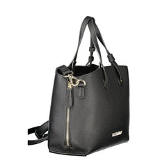 Mario Valentino Black Polyethylene Women Handbag