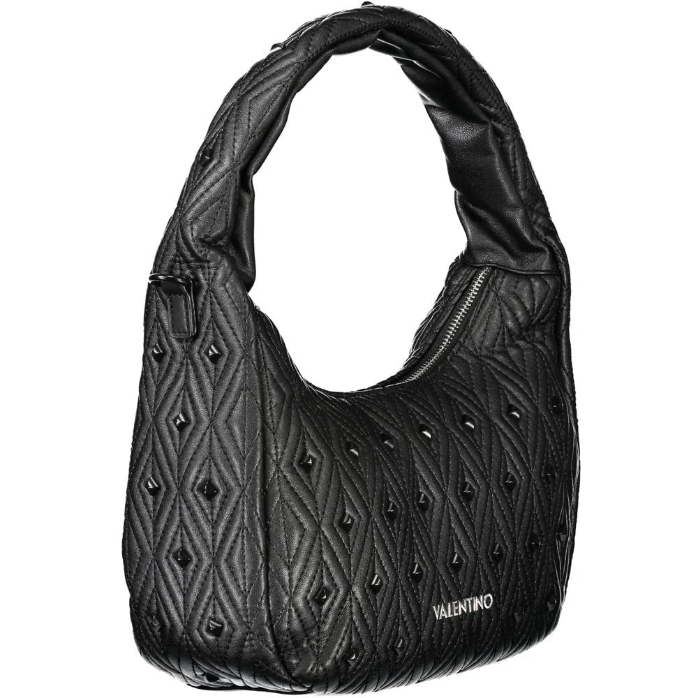 Mario Valentino Black Polyethylene Women Handbag