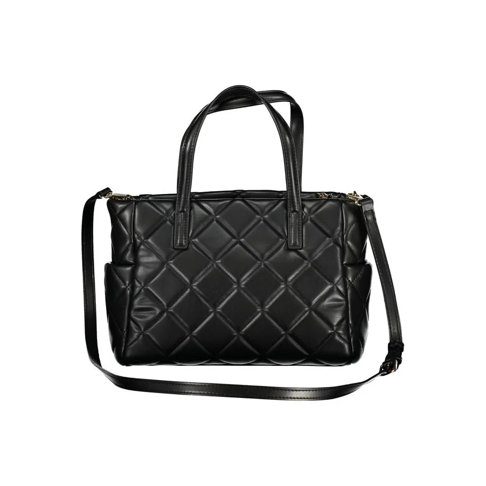 Mario Valentino Black Polyethylene Women Handbag