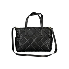 Mario Valentino Black Polyethylene Women Handbag