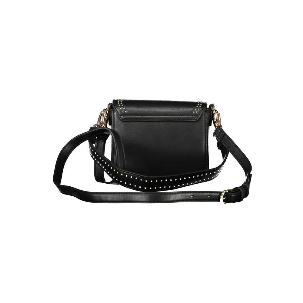 Mario Valentino Black Polyethylene Women Handbag - Cross Body Bags