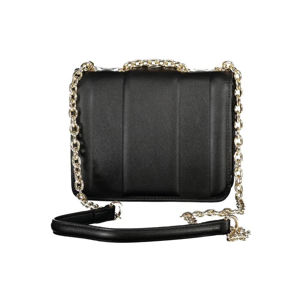 Mario Valentino Black Polyethylene Women Handbag - Cross Body Bags
