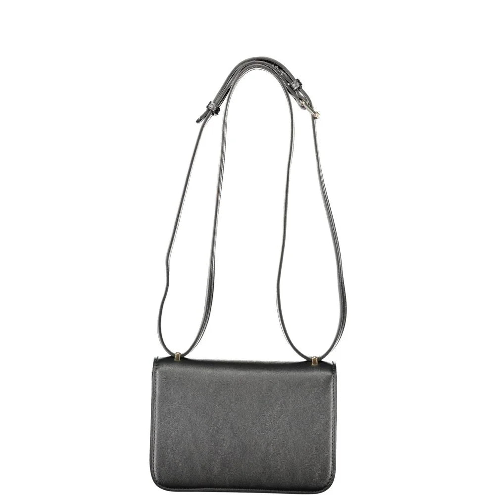 Mario Valentino Black Polyethylene Women Handbag - Cross Body Bags