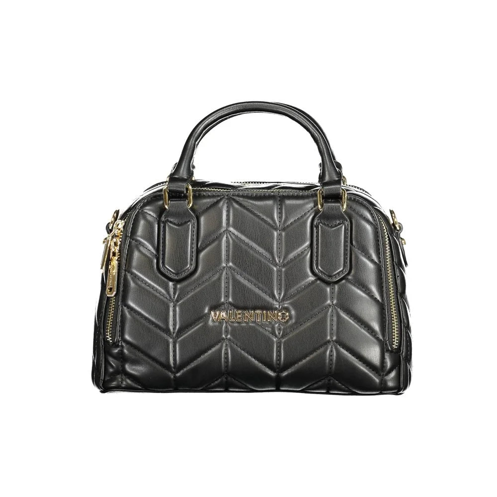 Mario Valentino Black Polyethylene Women Handbag - Satchel Bags