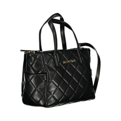 Mario Valentino Black Polyethylene Women Handbag - Satchel Bags