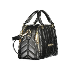 Mario Valentino Black Polyethylene Women Handbag - Satchel Bags