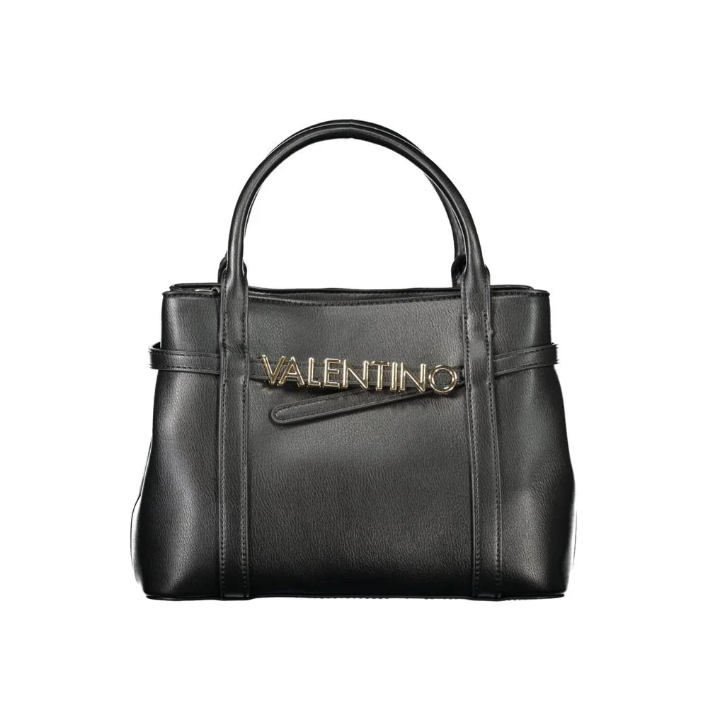 Mario Valentino Black Polyethylene Women Handbag - Satchel Bags