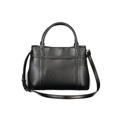 Mario Valentino Black Polyethylene Women Handbag - Satchel Bags