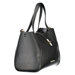 Mario Valentino Black Polyethylene Women Handbag - Shopper Bags