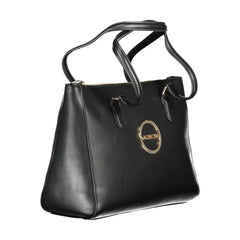 Mario Valentino Black Polyethylene Women Handbag - Shopper Bags