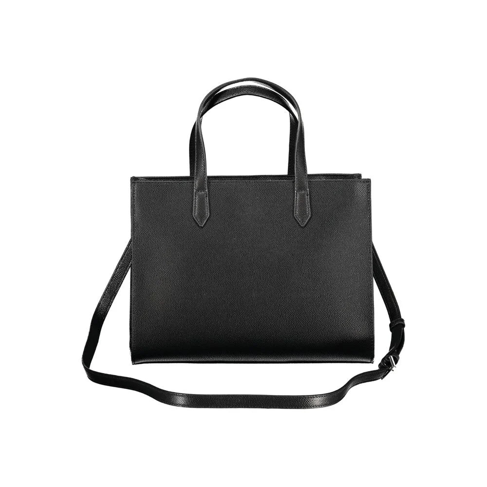 Mario Valentino Black Polyethylene Women Handbag - Shopper Bags