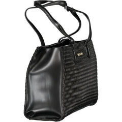 Mario Valentino Black Polyethylene Women Handbag - Shopper Bags