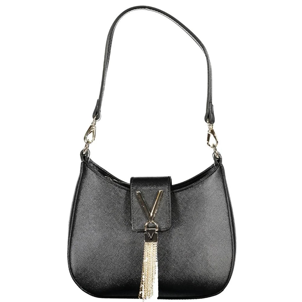 Mario Valentino Black Polyethylene Women Handbag - Shoulder Bags